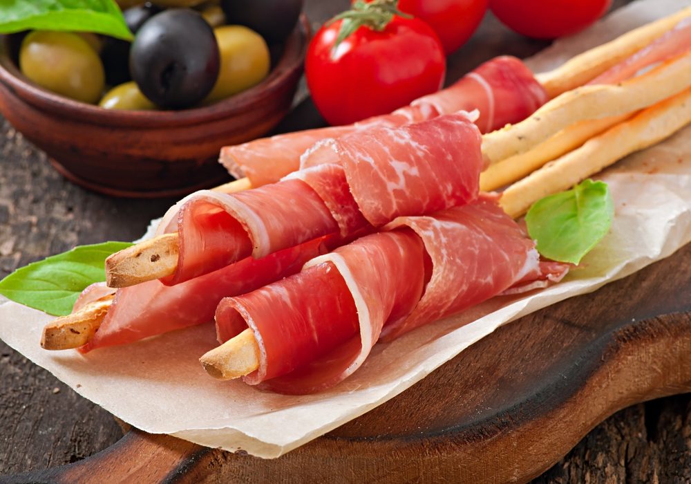 Italienische Spezialitäten:  Prosciutto, Salami & Co.